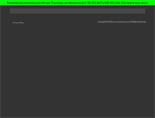 Tablet Screenshot of eco-conversions.com